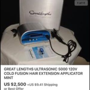 COPY - Great lengths cold fusion ultrasonic machi…